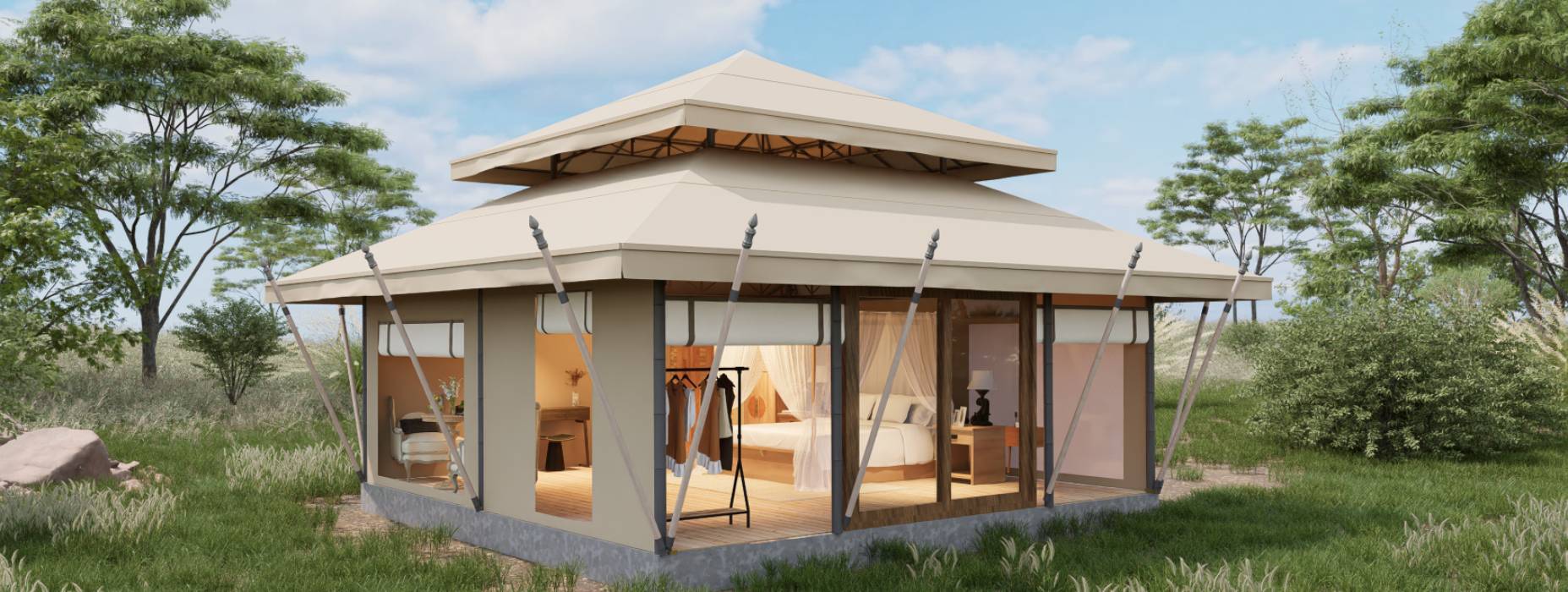 通州区户外野奢帐篷